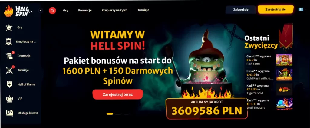 hellspin kasyno